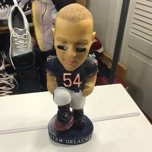 Brian Urlacher Chicago Bears Limited Edition Collectible Football Bobblehead.